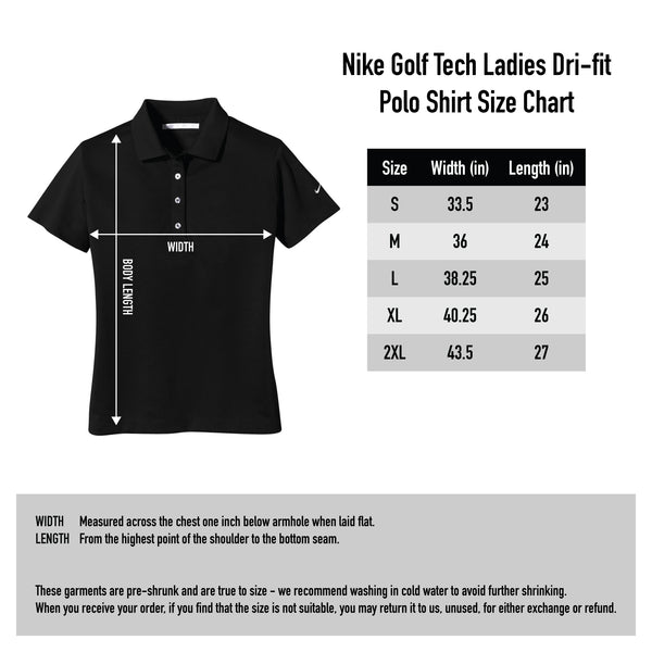 Nike dri fit women's shirt size chart Clearance